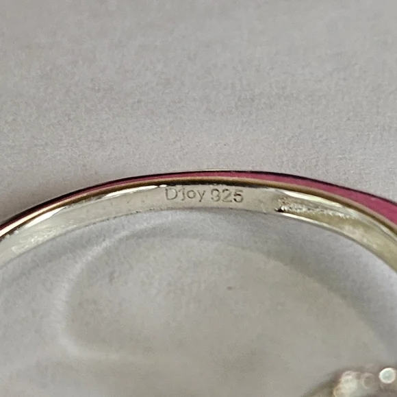 Genuine Sky Blue Topaz 💙 Ring Platinum over Sterling Silver Sz 11! - Picture 8 of 8